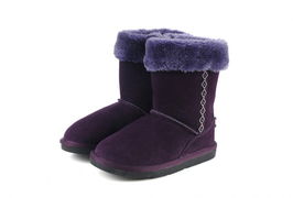 童鞋雪地靴批发 优质牛皮与橡胶底的冬日守护者